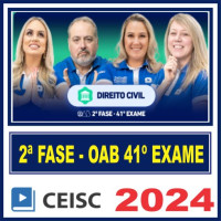 OAB 2ª FASE 41º EXAME – REPESCAGEM + REGULAR (DIREITO CIVIL) - CEISC 2024.2
